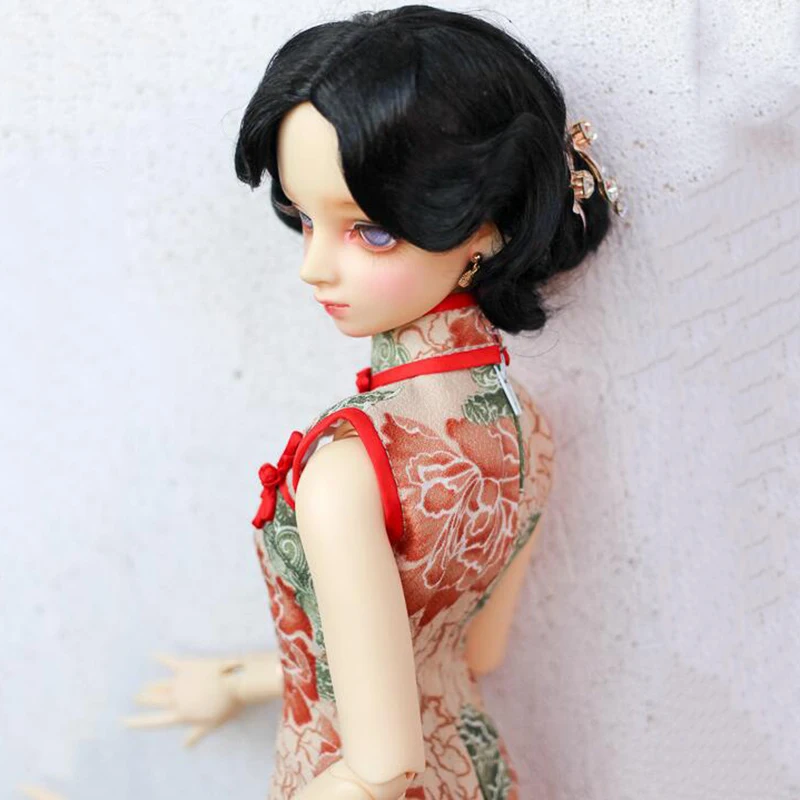 Cateleya BJD doll dress 1/3 1/4 female DD cheongsam hidden Doll Accessories