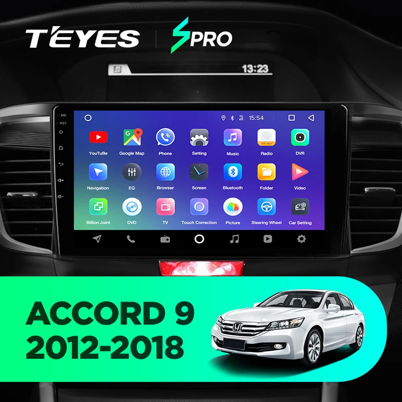 TEYES SPRO Штатное Головное устройство For Honda Accord 9 2012 2018 GPS Android 8.1 aвтомагнитола