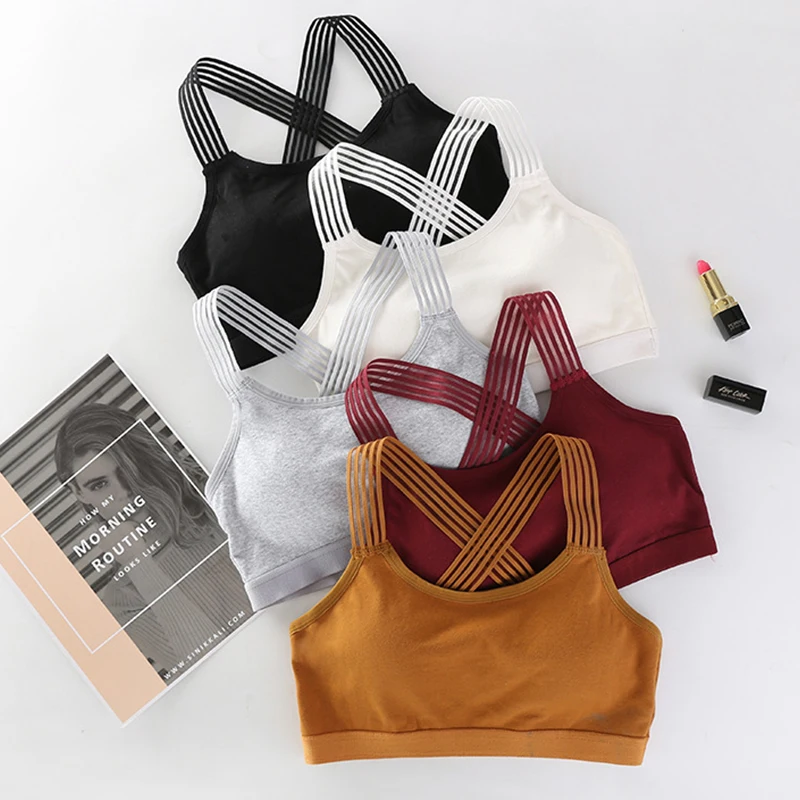 

Women Yoga Sport Bra Women Shockproof Sexy Back Sports Bras Breathable Athletic Fitness Running Gym Vest Tops Sportswear