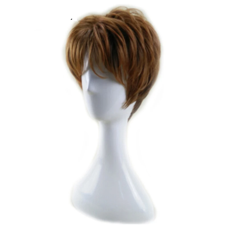 HAIRJOY женский стрижка Pixie черный коричневый блондин фиолетовый 6 цветов короткий прямой термостойкий синтетический парик