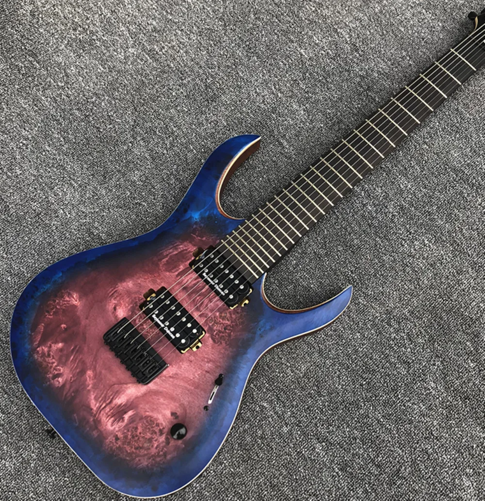 

Custom shop,Matt Finished Mayones 6 or 7 strings Electric Ebony fretboard Quilted,Maple Top Free Shipping