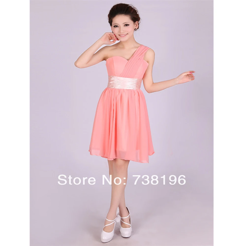 

Hot ! Promotion Only $29.9 ready to ship in store sweetheart pleat more color Bridesmaid Dresses short for women under $30