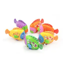 Детская плавательная рыба, Игрушки для ванны, заводная рыба, подвижный хвост, игрушки для малышей 0-12 месяцев, Ванна, Душ, игрушки для