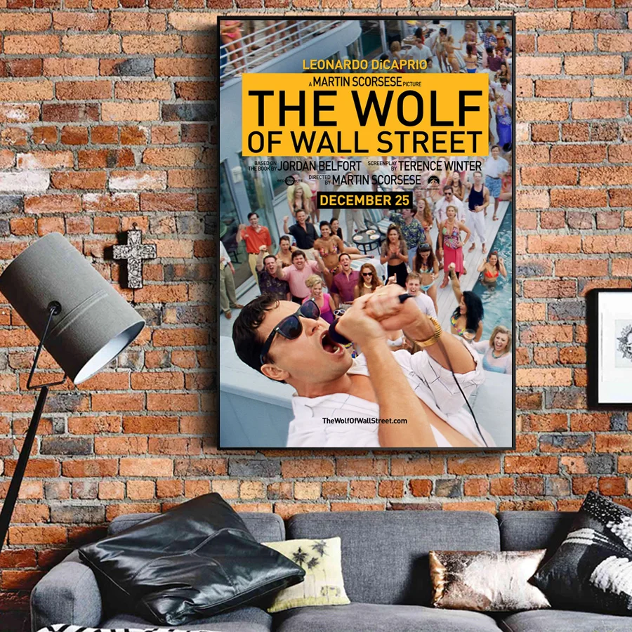 The Wolf of Wall Street (2013) кино плакаты Печать на холсте картина настенное искусство для