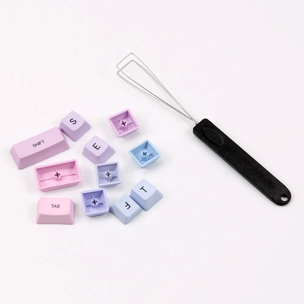 Синий Демон ji keycap123 ключи pbt oem mx механическая клавиатура краситель MAC