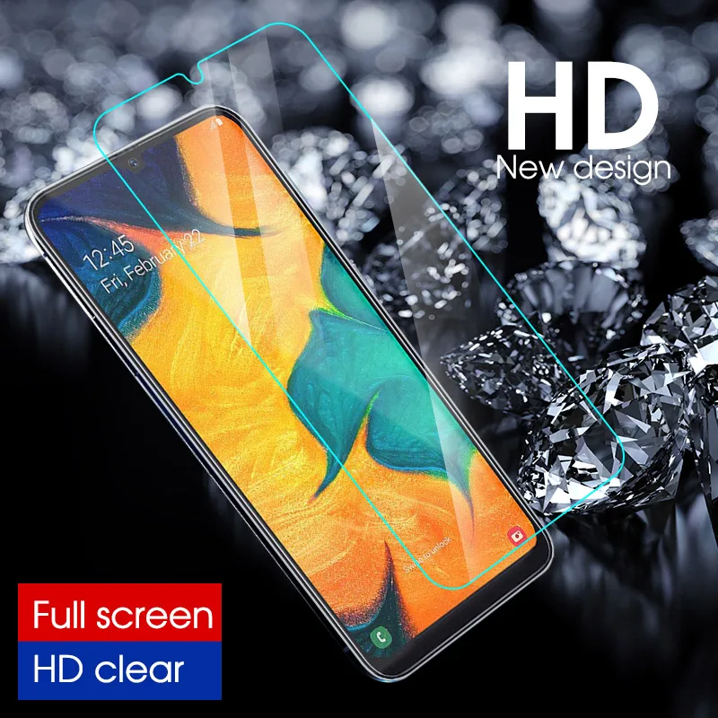 9H закаленное стекло для Samsung Galaxy A50 A30 M20 M30 A10 M10 A7 A750 прозрачная защитная пленка для экрана закаленное стекло