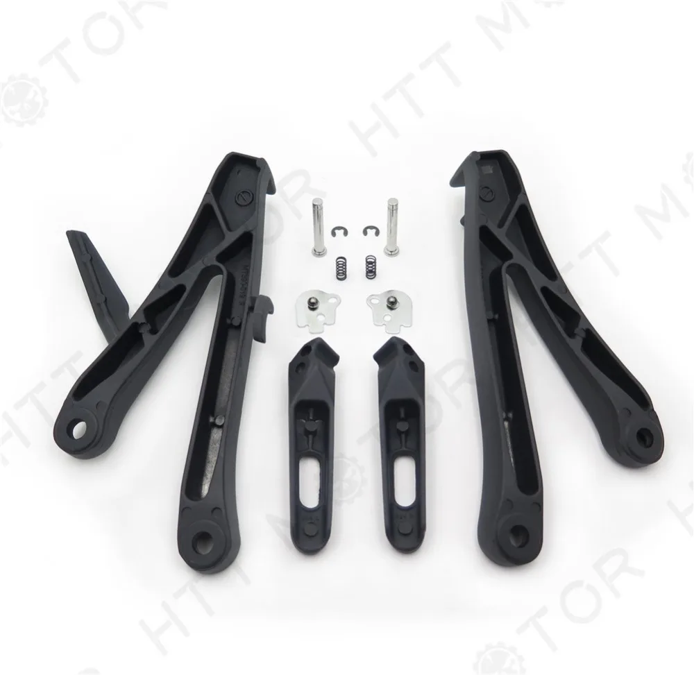 Aftermarket Мотоцикл PartsRear Пассажирские подножки Кронштейн Подходит для Honda CBR600RR 2007 2008 2009 2010 2011 черный