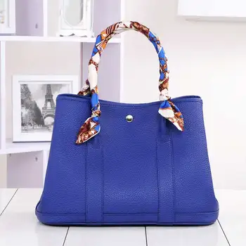 

Genuine Leather Handbags Real Cow Leather Litchi Grain Women Bags Fashion Large Purse Vintage Shoulder Bag