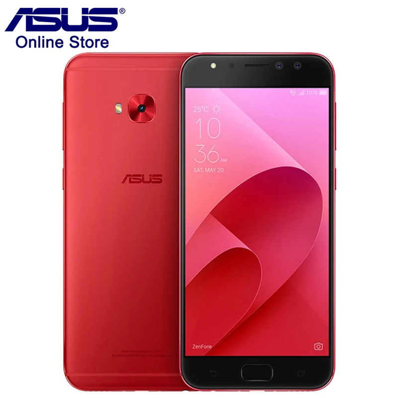 ASUS ZenFone 4 Selfie Pro (ZD552KL) мобильный телефон Гб ОЗУ 64 ПЗУ 5 дюймов две камеры 12MP Смартфон