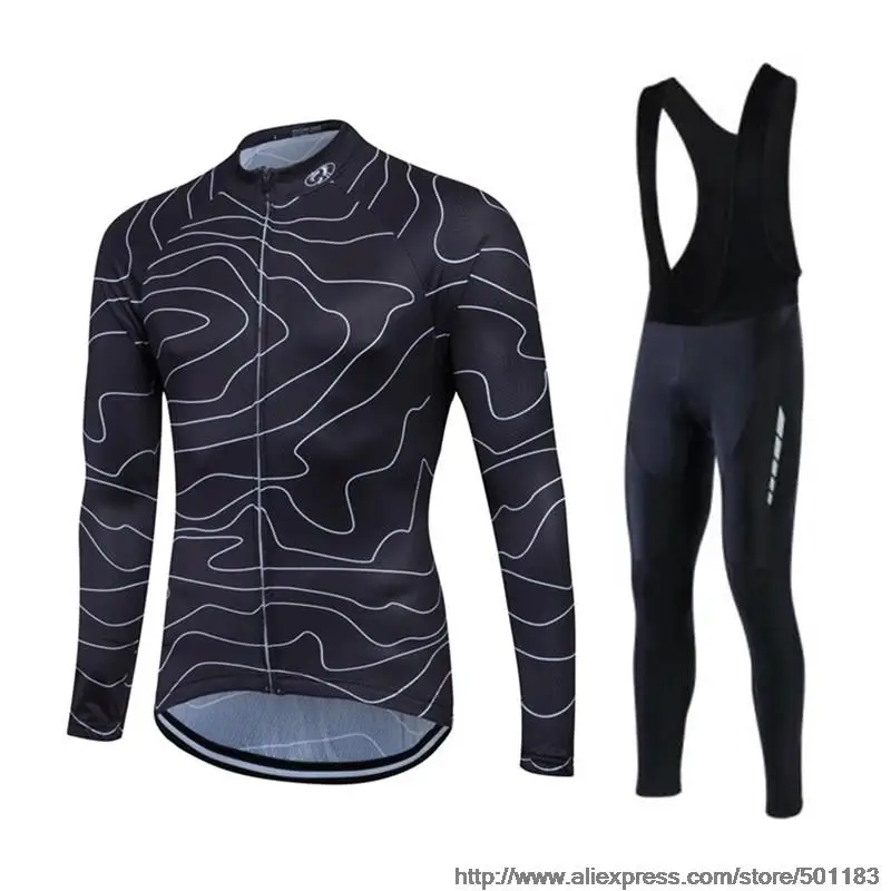 Fastcute/зимняя велосипедная одежда для верховой езды на открытом воздухе, теплая флисовая майка, Ropa Ciclismo, длинные велосипедные наборы, UUHL34A