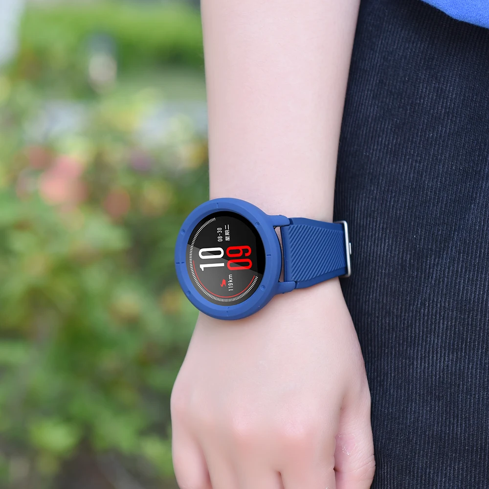 Матовый чехол для часов из поликарбоната для Xiaomi Huami Amazfit Pace, аксессуары для умных часов, сменный защитный чехол для amazfit