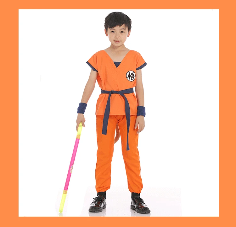 Dragon Ball GT avengers endgame cosplay jacket dress Childrens Day party zeemeerminstaart for girls