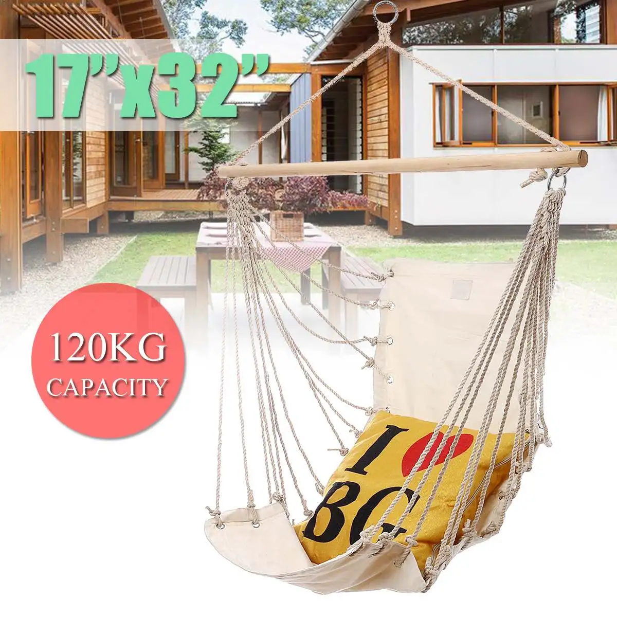 Outdoor Indoor Garden Hanging Hammock Chair For Child Kids Adult Swinging Nordic Style Dormitory Bedroom Hanging Chair Outdoor Indoor Garden Hanging Hammock Chair For Child Kids Adult Swinging Nordic Style Dormitory Bedroom Hanging Chair