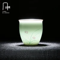 Kung Fu Tea Cup Set Fine Ceramic Travel Chinese Porcelain Teacup Sets Handmade Hand Painting Pattern Tea Service 35 kung fu