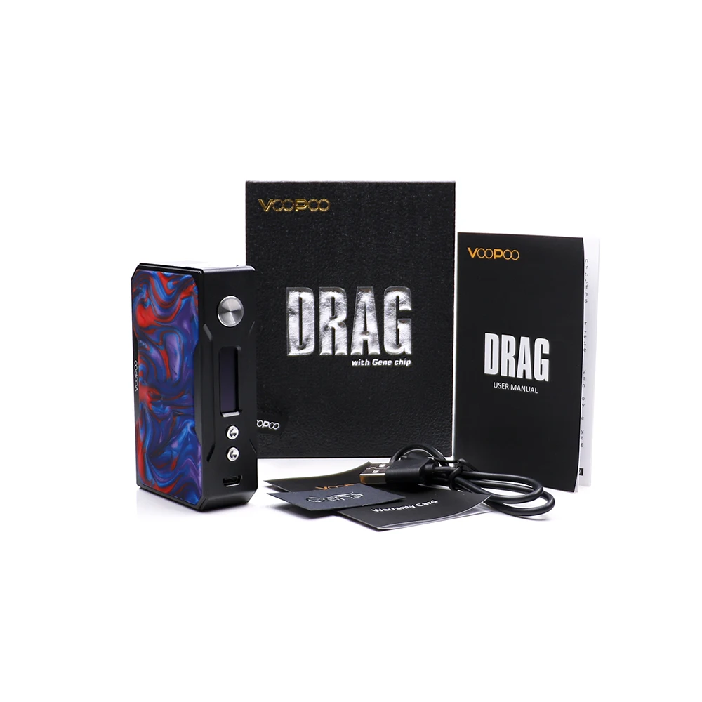 Voopoo Drag 157w mod black resin (10)