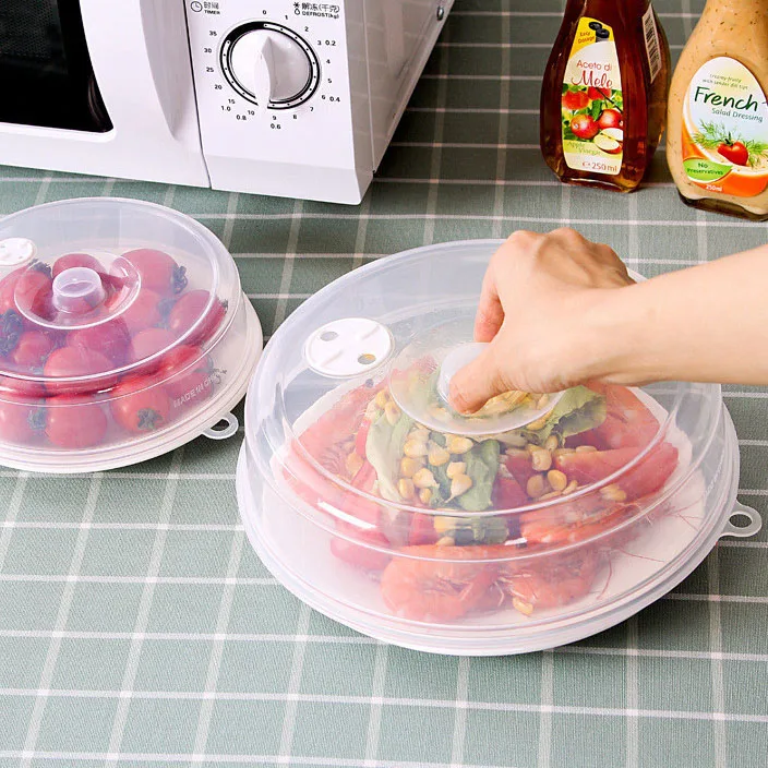 

Cooking Utensil Sealing Cover Food Fresh Lid Microwave Oven Cover Cap Refrigerator Dish Lid Plate Dustpoof Cover Kitchen Gadgets