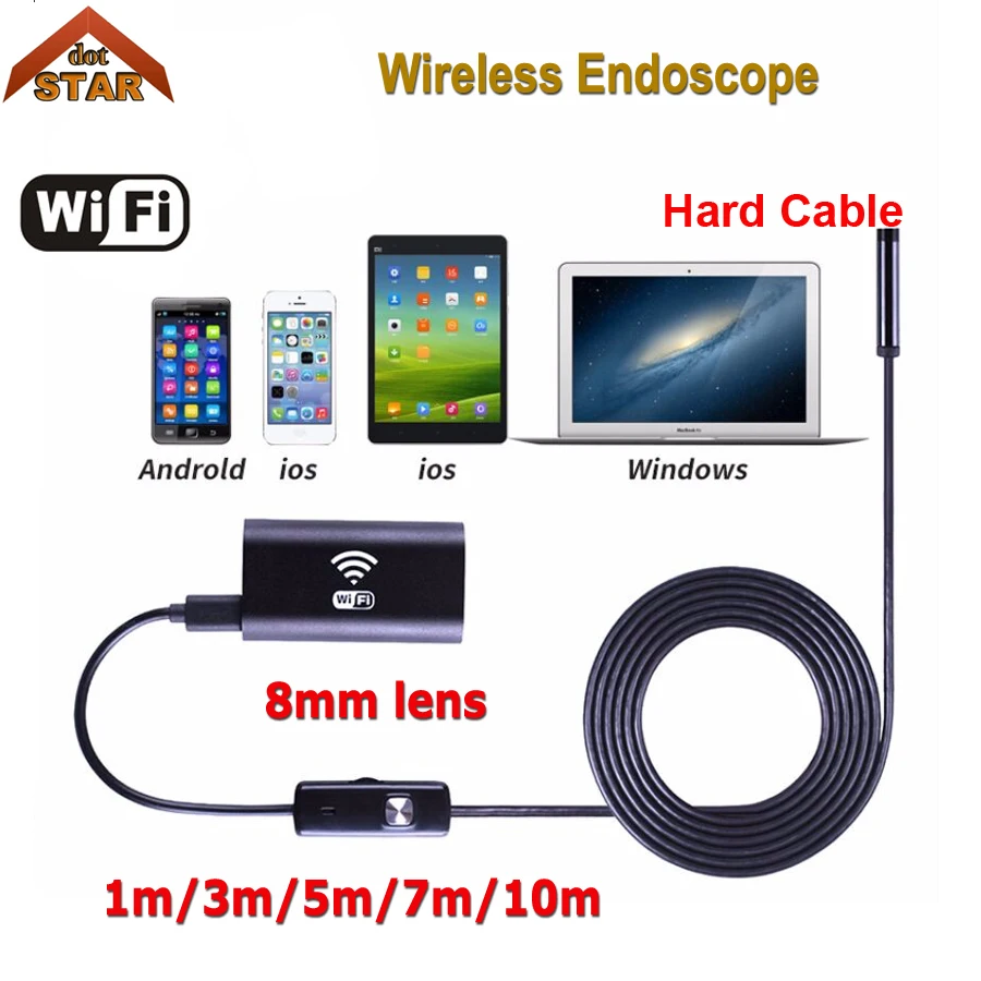 Buy IOS Android Wifi Endoscope Camera Stardot 1m 3m 5m
