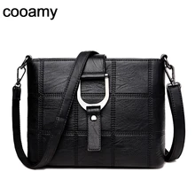 Маленькие сумки через плечо женские сумки через плечо клетчатые новые из искусственной кожи роскошные сумочки чехол женские сумки дизайнерские Высококачественные мягкие сумки