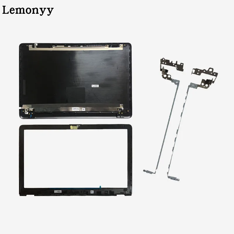 Lcd задняя крышка/lcd передняя рамка/петли крышки для hp 15-BS 15T-BS 15-BW 15-BS070WM 15Q-BU 924899-001 AP204000260YSY4 7J17B0 - Цвет: Black A  B  Hinges