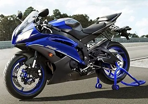 

Blue w/ Matte Black Fairing Injection for 2008-2015 Yamaha R600 YZF-R6 YZF R6