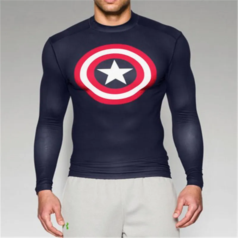 Новое поступление фильм Marvel venom/Бэтмен/Капитан Америка футболка для мужчин и женщин с 3d принтом модные обтягивающие с длинным рукавом рубашки