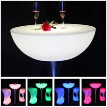 Домашний сад открытый светодиодный барный стол модный светодиодный светильник iluminouse водонепроницаемый Настольный светильник SK-LF20(D91* H108cm) 2 шт./лот