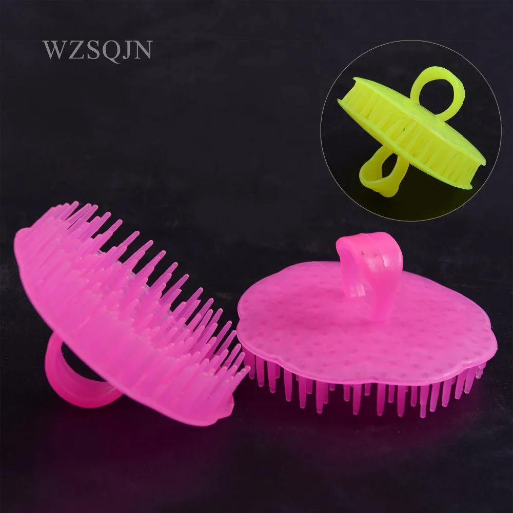 PLASTIFIC Unisex-Haarbürste 4er Set – Mit Haken, Für Bart, Kopfmassage & Styling, Schwarz