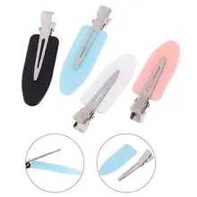 2/3/4 шт. без изгиб бесшовные Заколки для волос боковые пряди исправить бахрома заколка для волос Макияж умывания лица аксессуары Для женщин девочек шпильки для укладки