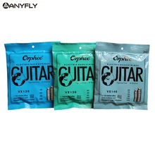 Orphee Струны для электрической бас-гитары с шестигранной головкой Сталь из медно-никелевого сплава средней светильник Сильный 4/5/6 Струны для выбора