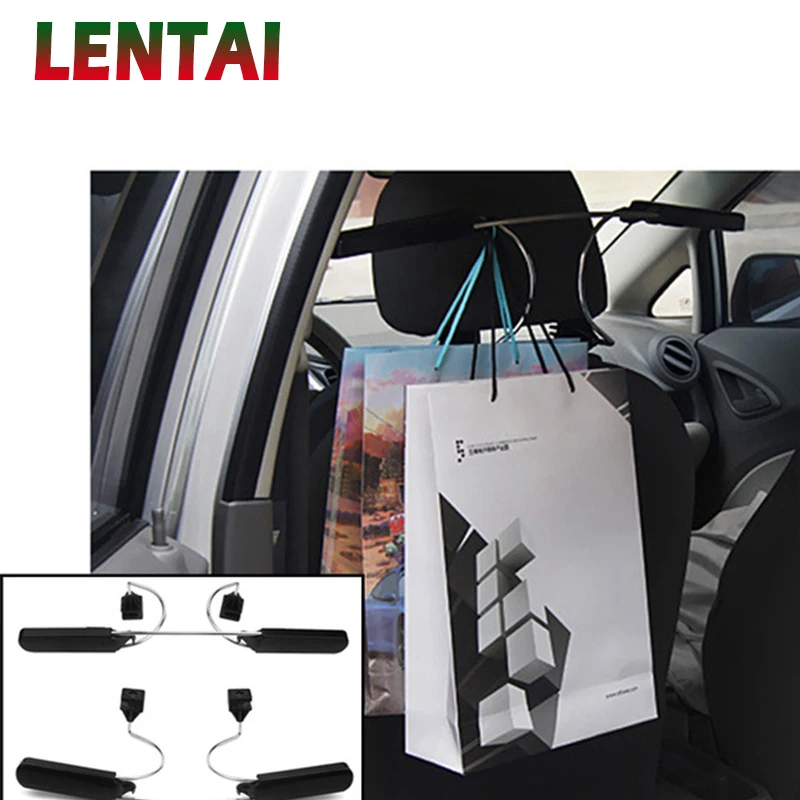LENTAI 1 шт. автомобильная Регулируемая Вешалка из нержавеющей стали для одежды для kia Ceed Suzuki grand vitara Citroen xsara picasso C3 Subaru