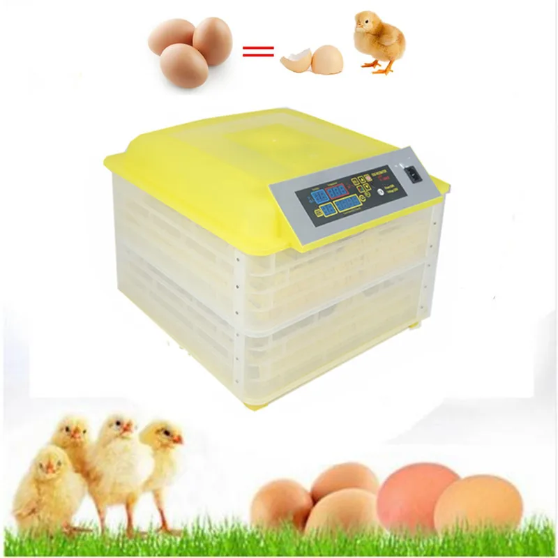 

Household small 96 eggs chicken brooder automatic eggs-turning system best price quail egg incubator