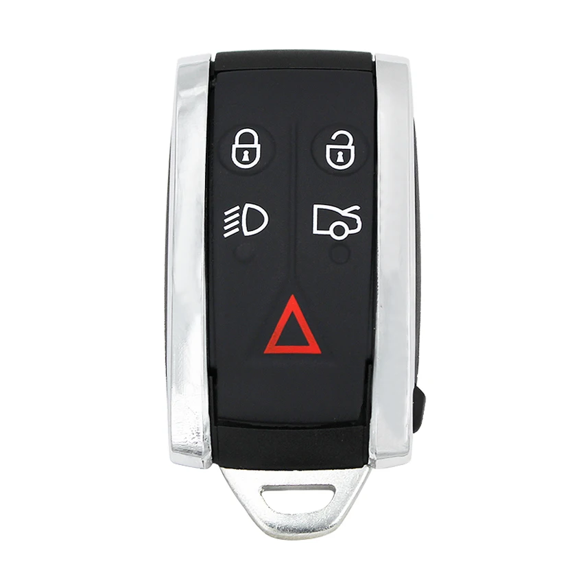 Высокое качество 4+ 1 кнопка FSK433MHz умный дистанционный ключ для Jaguar с чипом PCF7953A 46 с ключом
