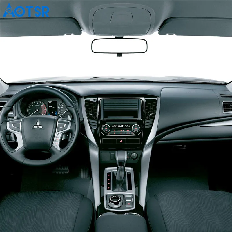 Best Aotsr Android 8.0 Car DVD Player GPS Navigation For MITSUBISHI PAJERO Sport 2016 2017 2018 unit stereo Radio Multimedia 2