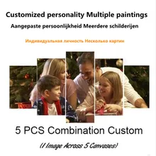 Пользовательские фотографии несколько фотографий 5D DIY 5 Алмазная вышивка крестиком Набор для алмазной вышивки полная квадратная мозаика украшения дома подарки