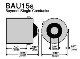 ANGRONG 2x581 PY21W BAU15s SAMSUNG 15W Светодиодный Боковой светильник задний тормозной светильник янтарный(CA316