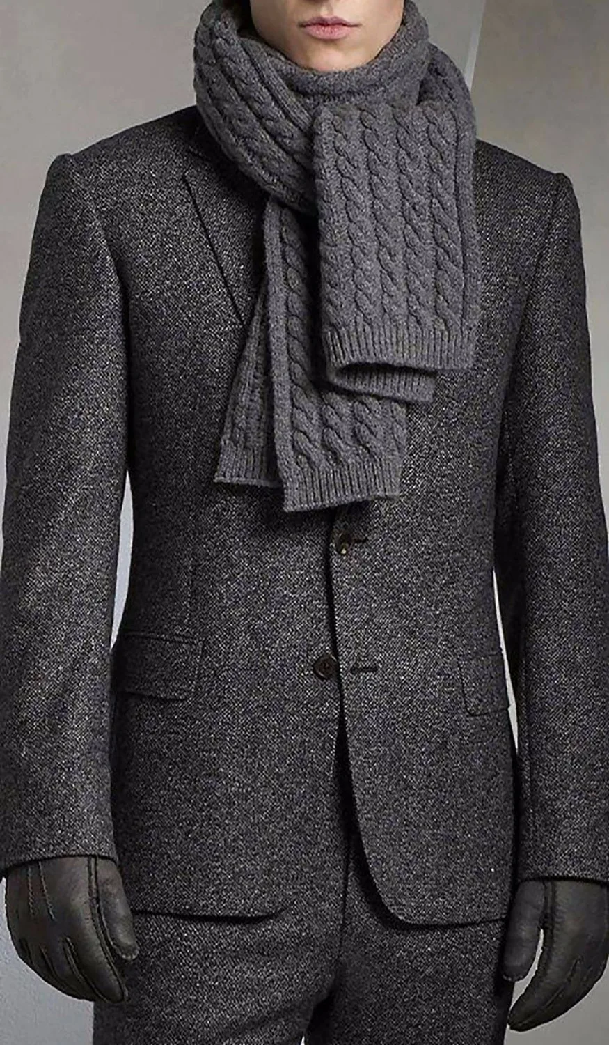 wool coat suit