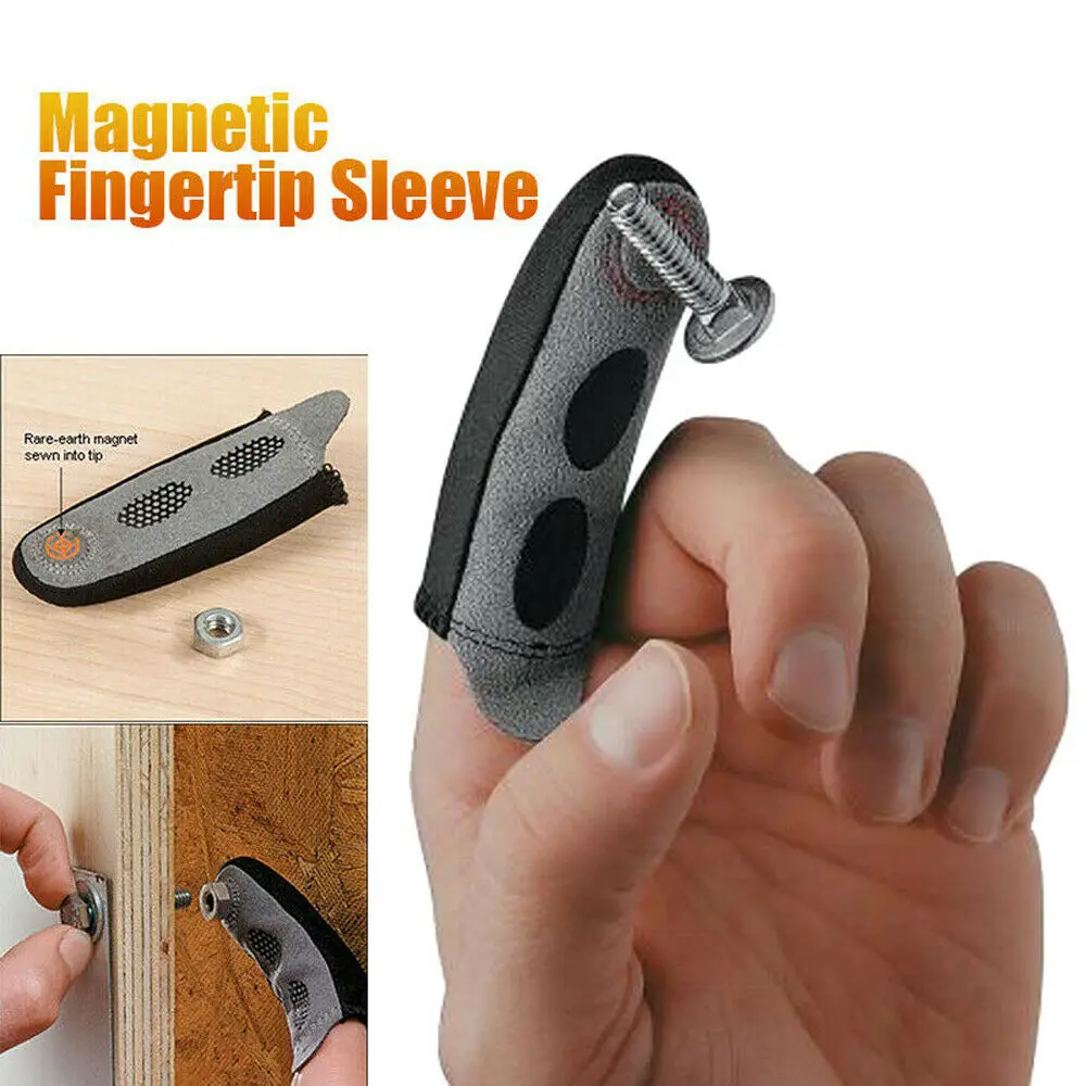 

Woodworking Tools Multipurpose Fingertip Sleeve Strong Magnetic Small 3 Inches