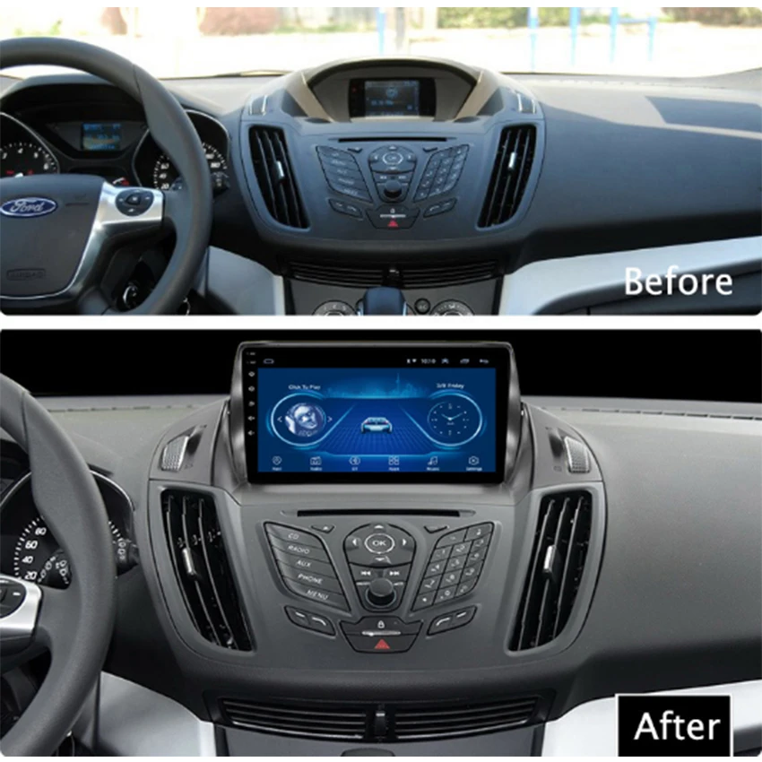 Top Car radio Android multimedia player For Ford Kuga Escape 2013~2018 Car touch screen GPS Navigation Support Carplay Bluetooth 1 Top Car radio Android multimedia player For Ford Kuga Escape 2013~2018 Car touch screen GPS Navigation Support Carplay Bluetooth 1