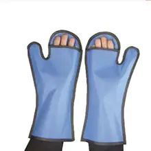 0,5 mmpb ветеринарные рентгеновские защитные перчатки, Y-ray доктора животных используют перчатки. Перчатки утечки