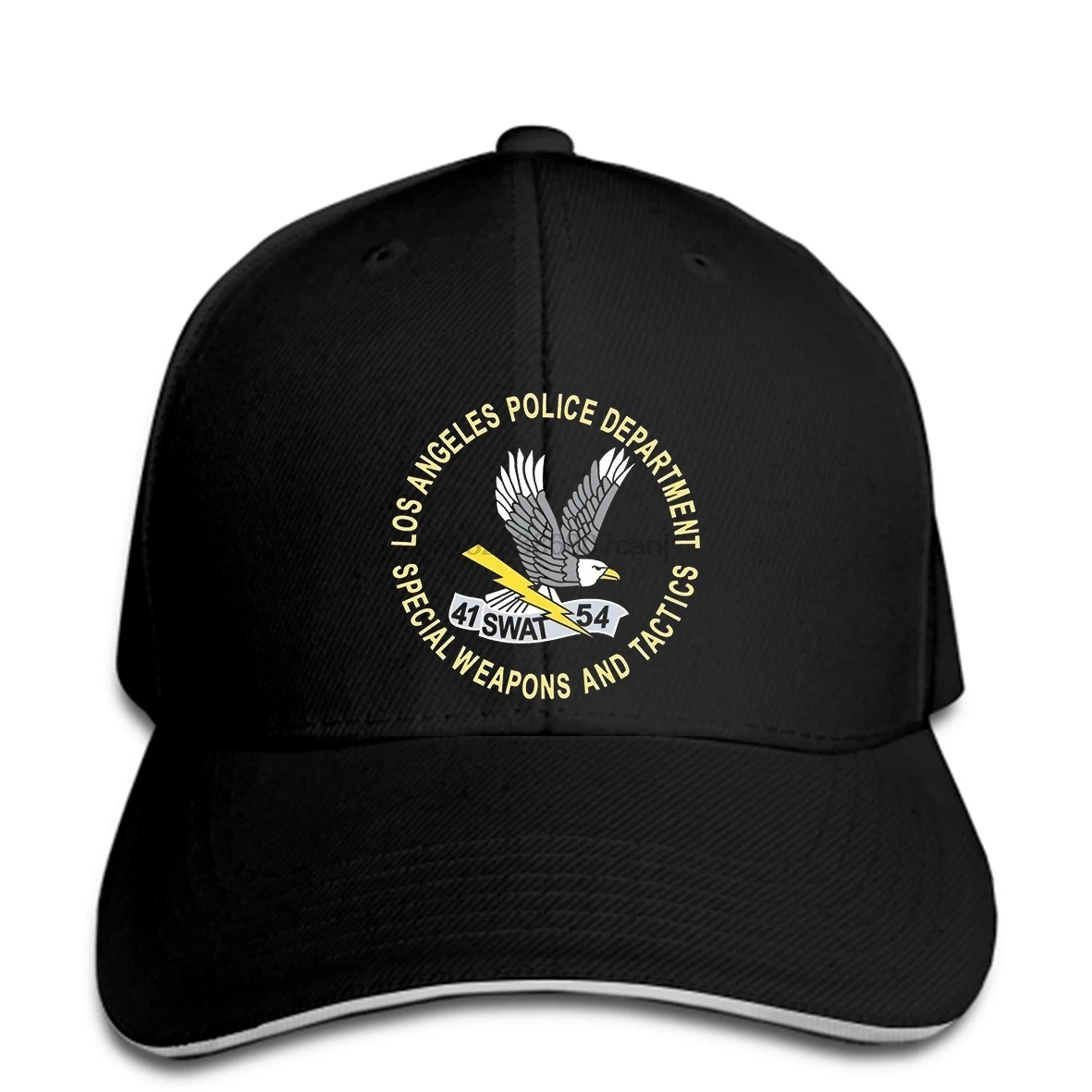 

Baseball cap SWAT LAPD Black Men Print hat