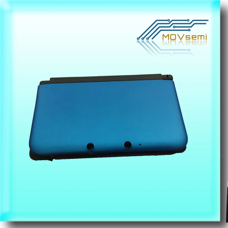 Синий/белый цвет игровой консоли корпус чехол для 3DS XL LL 3dsxl 3dsll оболочки Полный комплект с маленькими частями внутри