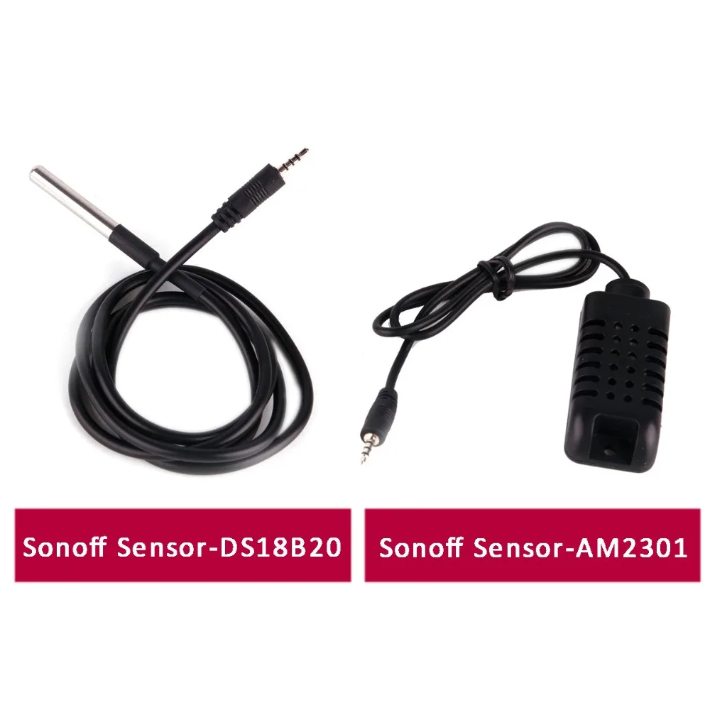 Sonoff AM2301 датчик температуры и влажности DS1820 Датчик температуры Высокая точность для Sonoff TH10 и Sonoff TH16