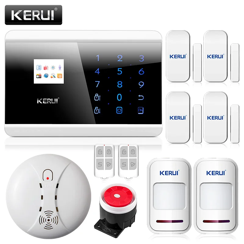 bilder für KERUI 433 Mhz Drahtlose Rauchmelder für home security IOS Android App Steuer GSM PSTN Alarmanlagen Sicherheits Hause bilder für KERUI 433 Mhz Drahtlose Rauchmelder für home security IOS Android App Steuer GSM PSTN Alarmanlagen Sicherheits Hause