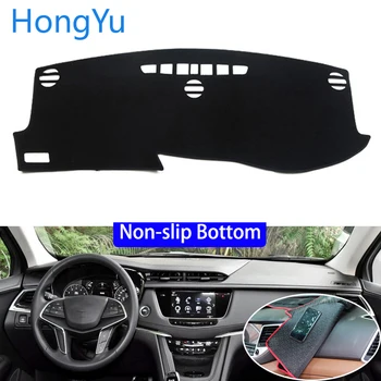

For Cadillac XT5 2016 - 2018 Car Styling Non-Slip Bottom Covers Dashmat Dash Mat Sun Shade Dashboard Cover Capter