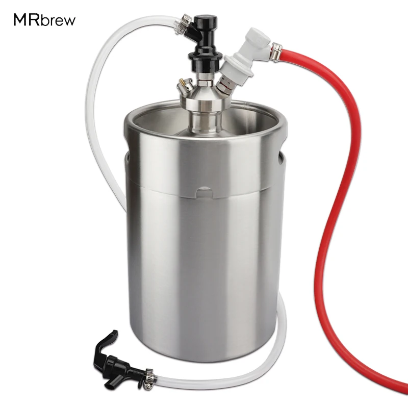 Buy Homebrew 5L Mini Beer Keg Growler + Mini Keg Tap