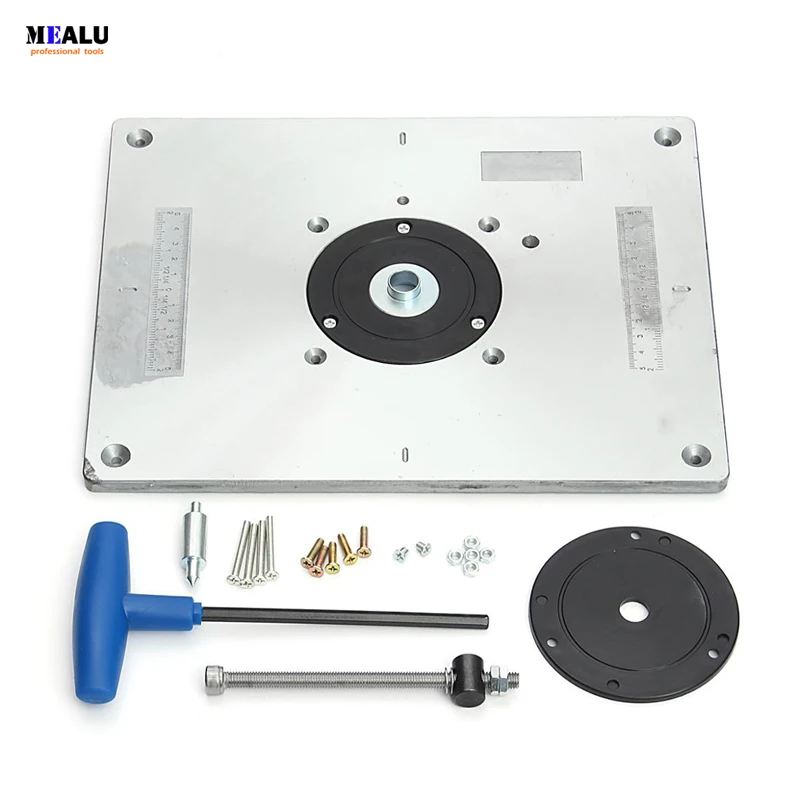 

Routers DIY Woodworking Aluminum Router Table Insert Plate