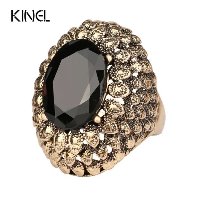 LY Vintage Jewelry Punk Big Ring Black Friday Cheap Sell Color Ancient Gold Ring LY Vintage Jewelry Punk Big Ring Black Friday Cheap Sell Color Ancient Gold Ring