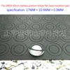 18650 li-ion battery anode insulation gasket Insulator Ring for 18650 series Li-ion battery anode hollow point insulator gasket ► Photo 2/6