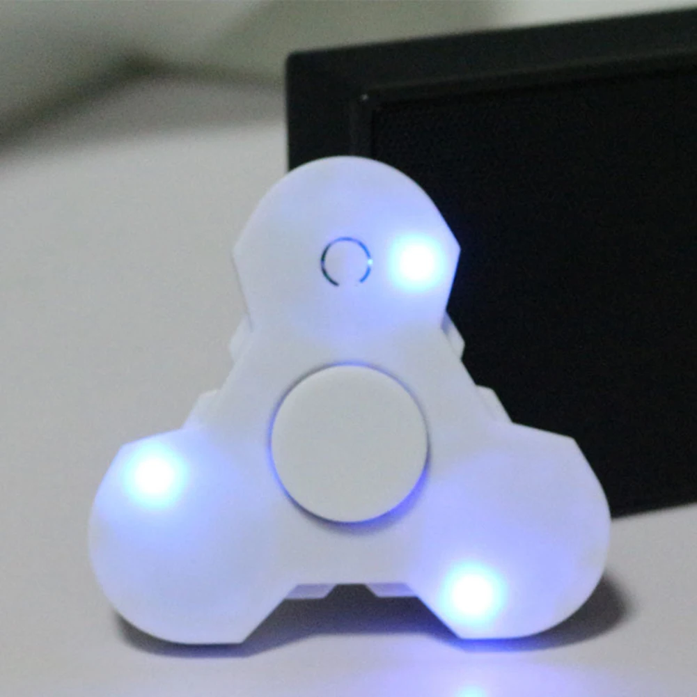 

3 in 1 Fidget Hand Spinner Bluetooth Speaker LED Finger Spinner Wireless Speaker