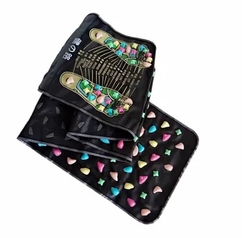 

170*35cm Reflexology Walk Stone Foot Leg Pain Relief Walk Massager Mat Health Care Acupressure Mat Pad Foot Care Tool